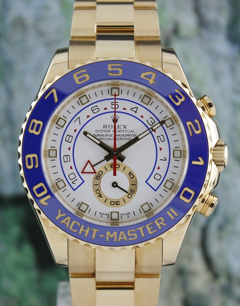(image for) A ROLEX 18K SOLID YELLOW GOLD YACHTMASTER II / 116688